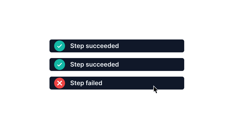 Graphic of Visual debugging and observability